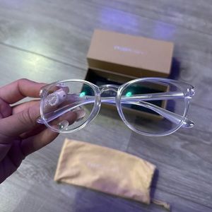 Eyebuydirect transparent frame glasses